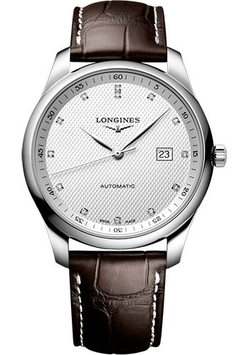 Longines Watches - Master Collection 42 mm - Steel - Alligator Strap - Style No: L2.893.4.77.3