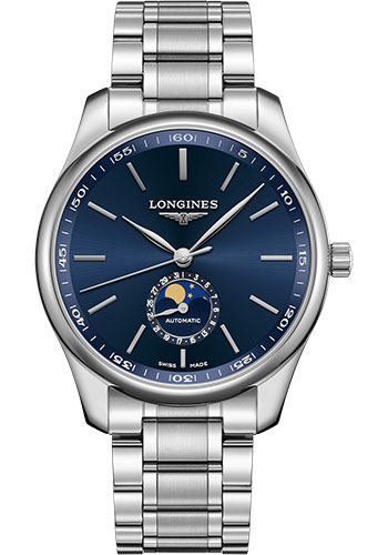 Longines Master Collection 42 mm - Moon Phase - Steel - Bracelet