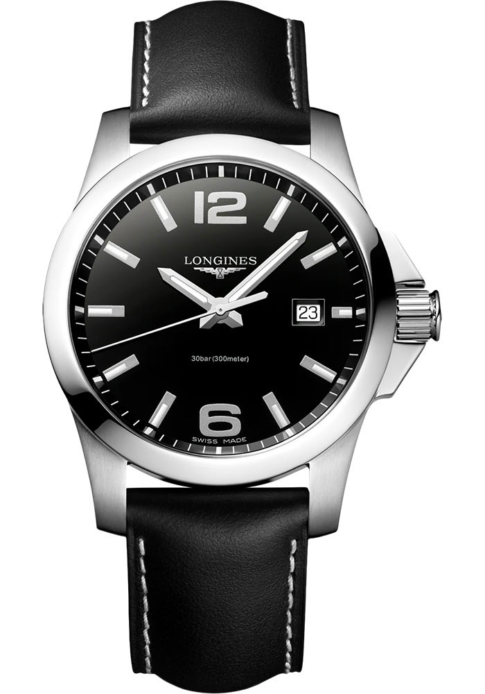 Longines Watches - Conquest 41 mm - Steel - Style No: L3.759.4.58.3