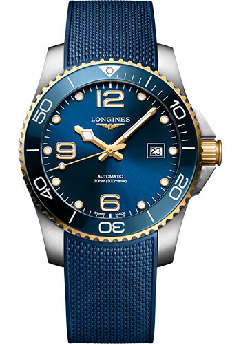 Longines HydroConquest 41mm Auto Steel Ceramic Rub Watches