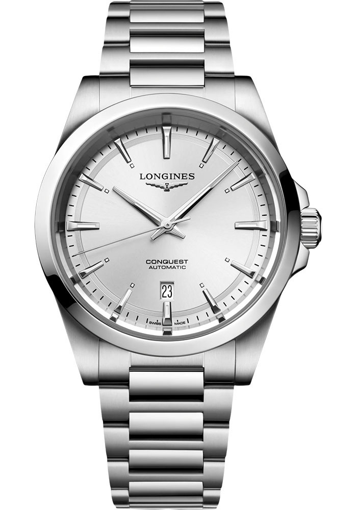 Longines Watches - Conquest 2023 41 mm - Steel - Style No: L3.830.4.72.6