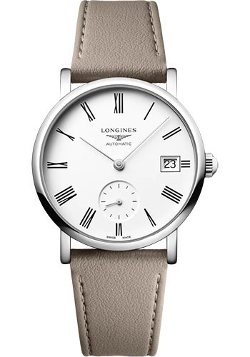 Longines Watches - Elegant Collection 34.5 mm - Steel - Strap - Style No: L4.312.4.11.2