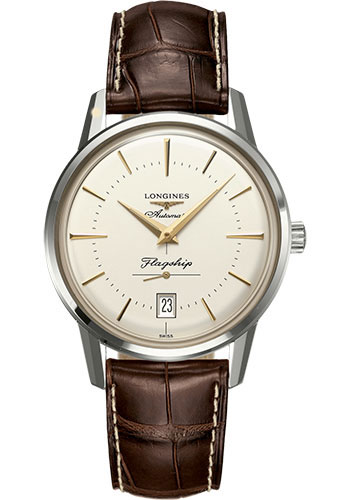 Longines Watches - Flagship Heritage - Style No: L4.795.4.78.2