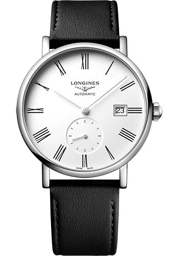 Longines Watches - Elegant Collection 39 mm - Steel - Strap - Style No: L4.812.4.11.0