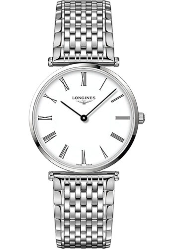 Longines Watches - La Grande Classique de Longines 38 mm - Quartz - Steel - Bracelet - Style No: L4.866.4.11.6