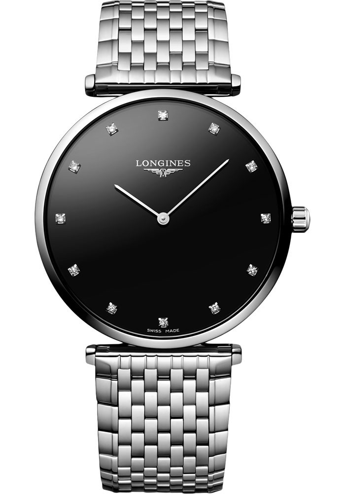 Longines Watches - La Grande Classique de Longines 38 mm - Quartz - Steel - Bracelet - Style No: L4.866.4.58.6