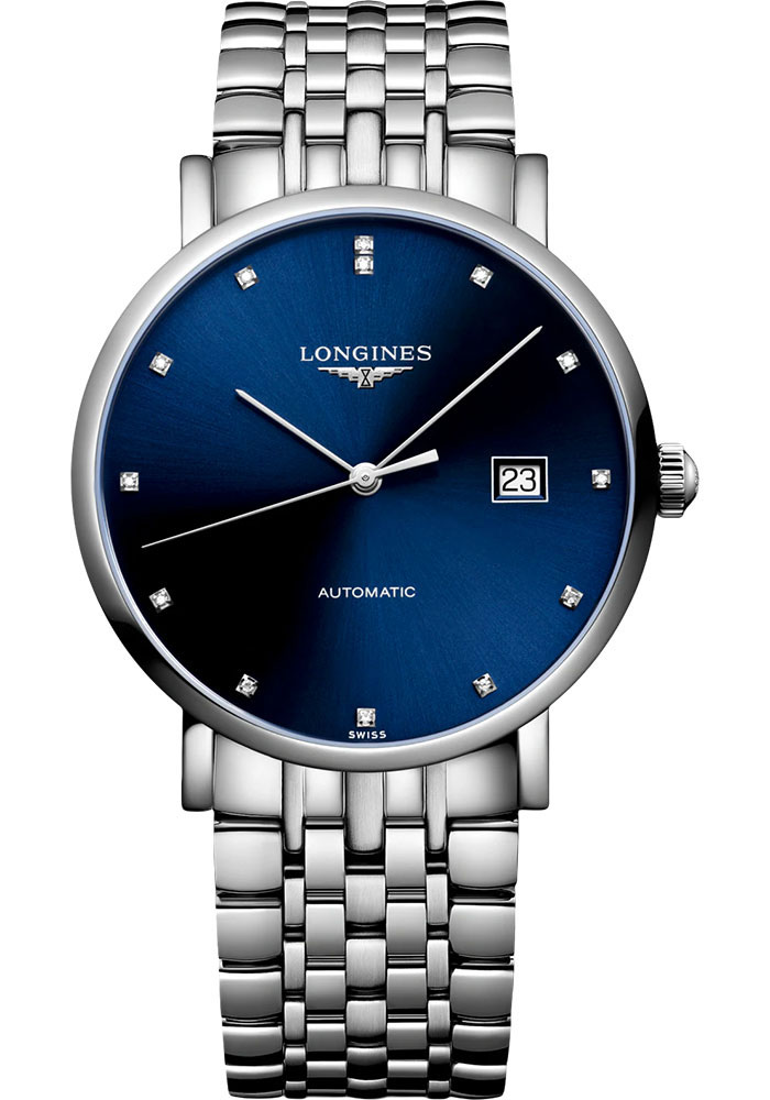 Longines Watches - Elegant Collection 39 mm - Steel - Bracelet - Style No: L4.910.4.97.6