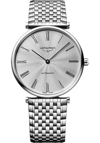 Longines Watches - La Grande Classique de Longines 38 mm - Automatic - Steel - Bracelet - Style No: L4.918.4.71.6