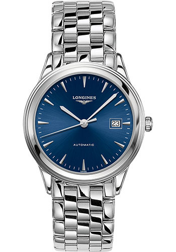 Longines Watches - Flagship 38.5 mm - Steel - Bracelet - Style No: L4.974.4.92.6