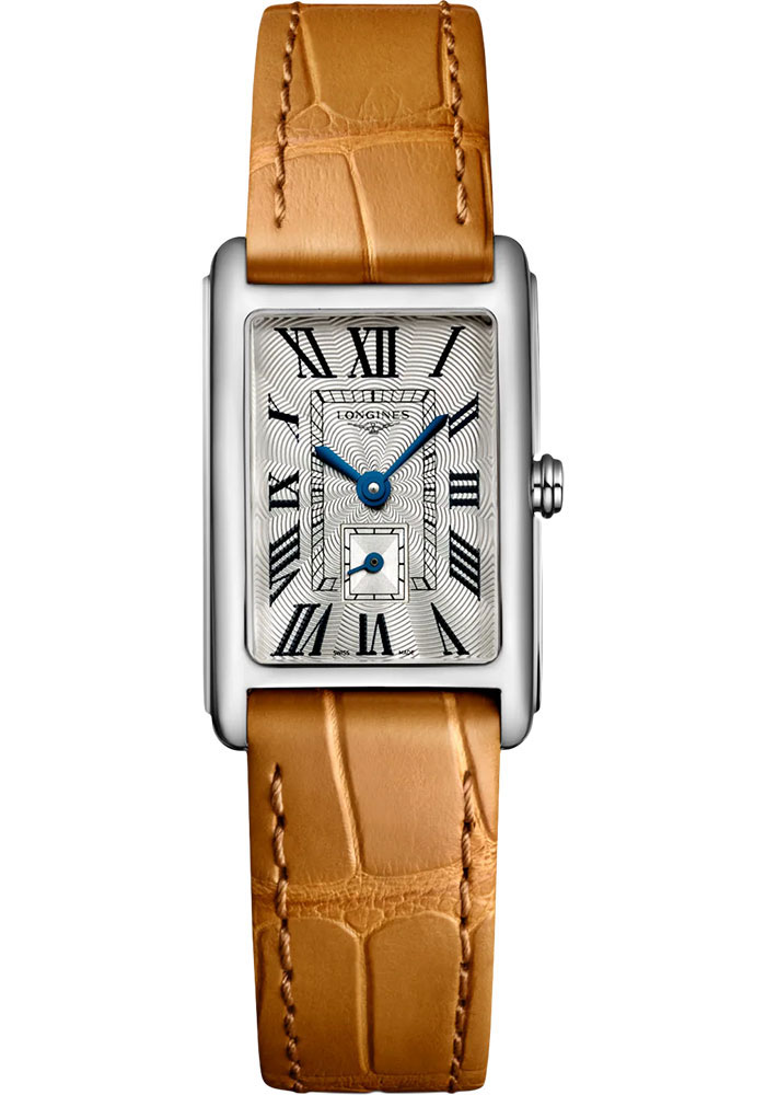 Longines Watches - DolceVita 20.80 X 32 mm - Quartz - Steel - Alligator Strap - Style No: L5.255.4.71.4