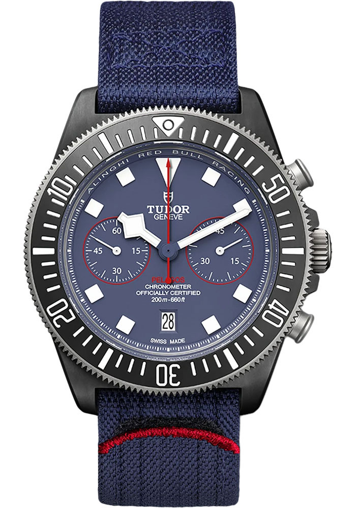 Tudor Watches - Pelagos FXD 43 mm - Carbon Composite - Fabric Strap - Style No: M25807KN-0001