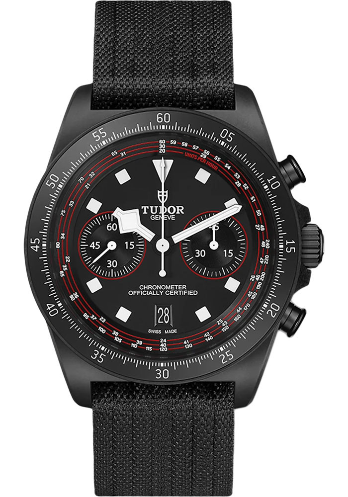 Tudor Watches - Pelagos FXD 43 mm - Carbon Composite - Fabric Strap - Style No: M25827KN-0001