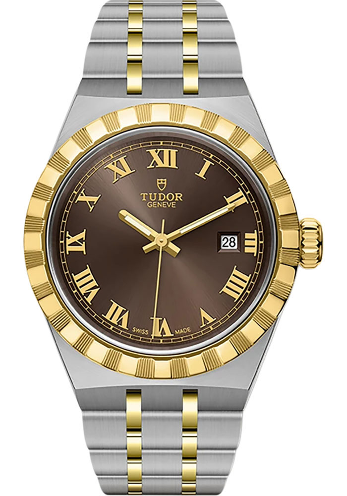 Tudor Watches - Royal 28 mm - Steel and Gold - Bracelet - Style No: M28303-0008