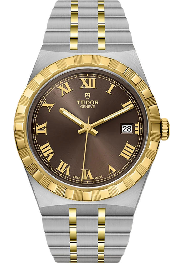 Tudor Watches - Royal 38 mm - Steel and Gold - Bracelet - Style No: M28503-0007