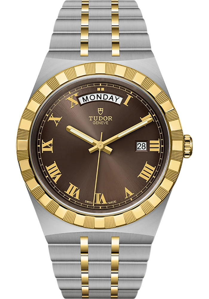 Tudor Watches - Royal 41 mm - Steel and Gold - Bracelet - Style No: M28603-0007