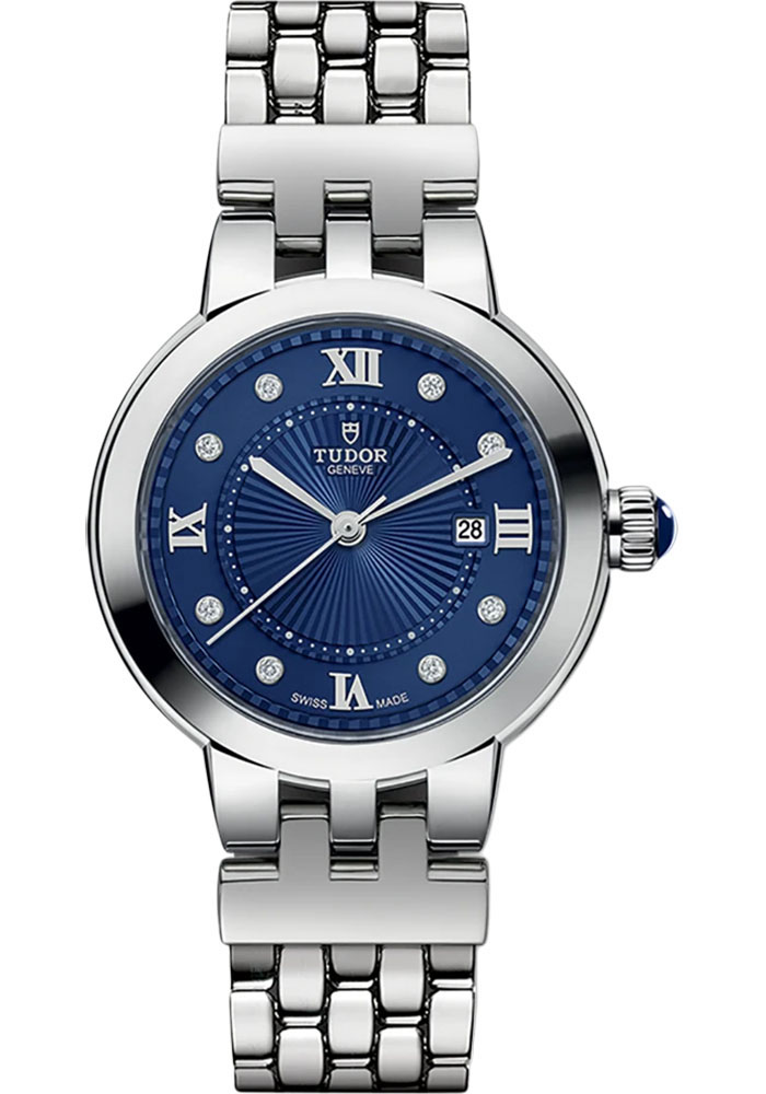 Tudor Watches - Clair de Rose 30 mm - Steel - Bracelet - Style No: M35500-0010