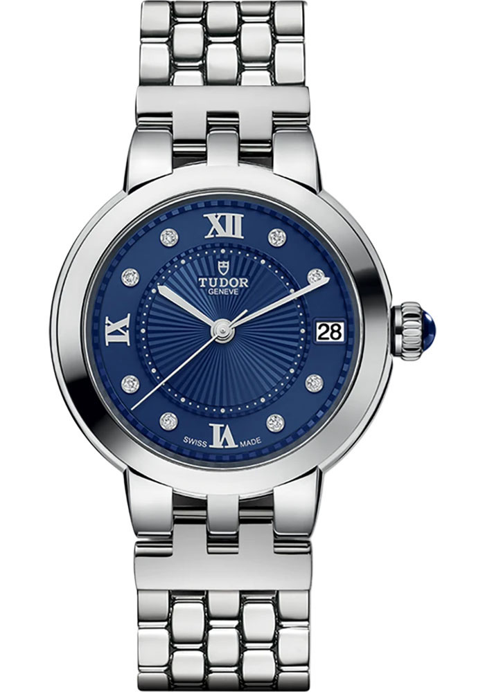 Tudor Watches - Clair de Rose 34 mm - Steel - Bracelet - Style No: M35800-0010