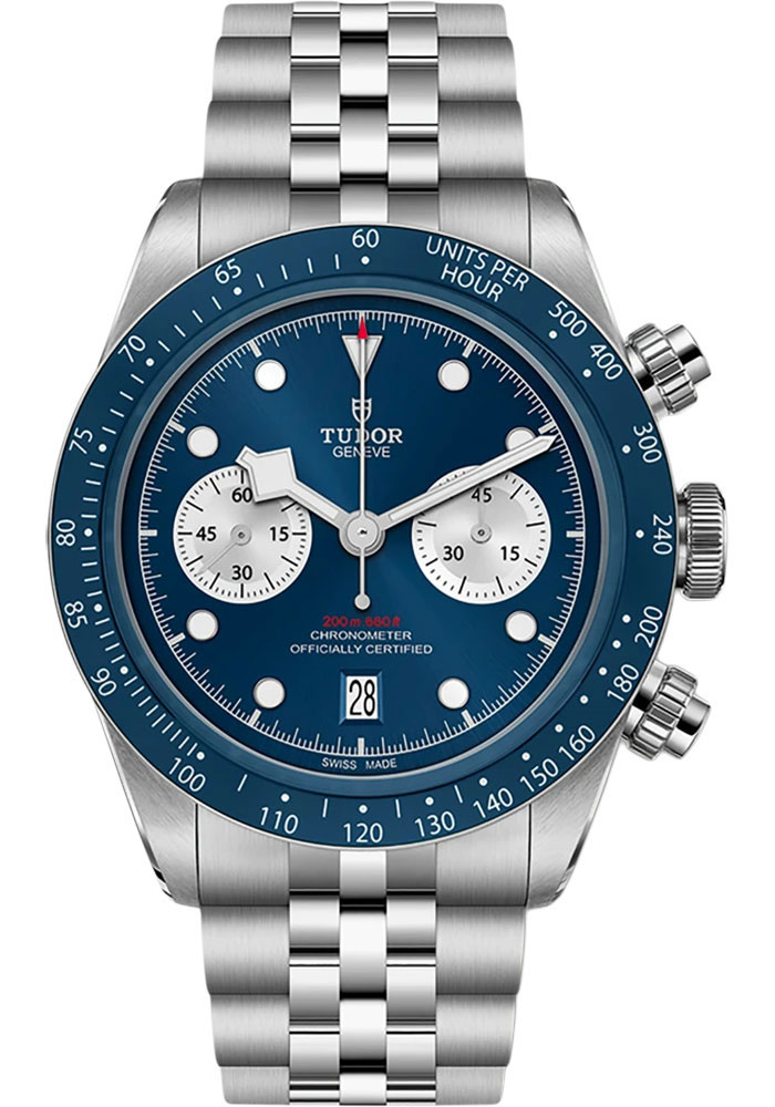 Tudor Watches - Black Bay Chrono - Stainless Steel - Style No: M79360B-0002