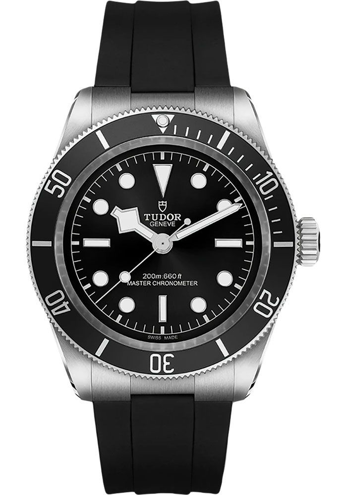 Tudor Watches - Black Bay 41 mm - Stainless Steel - Rubber Strap - Style No: M7941A1A0NU-0002