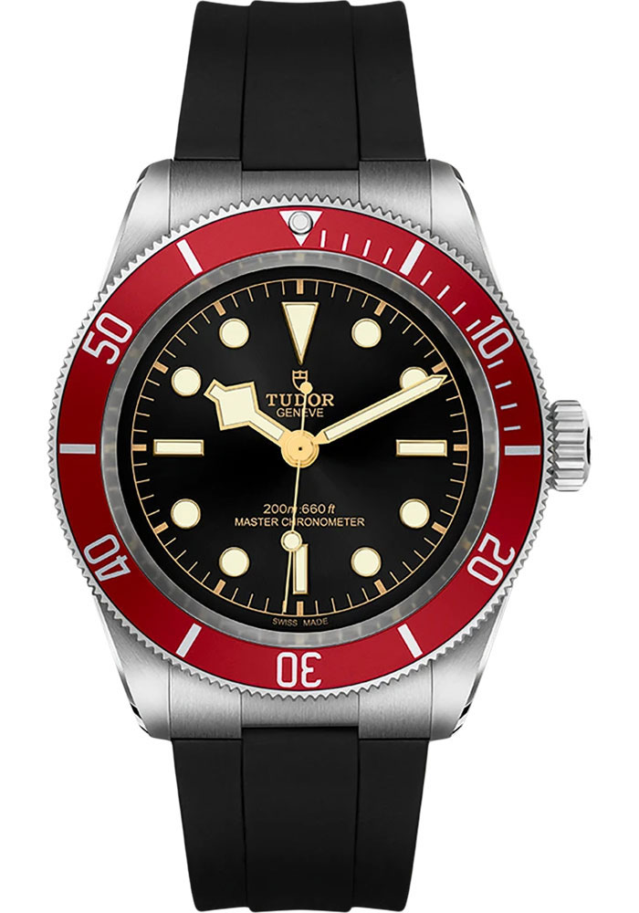 Tudor Watches - Black Bay 41 mm - Stainless Steel - Rubber Strap - Style No: M7941A1A0RU-0002