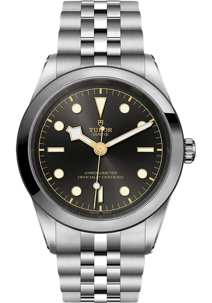 Tudor Watches - Black Bay 41 mm - Steel - Smooth Bezel - Bracelet - Style No: M79680-0001