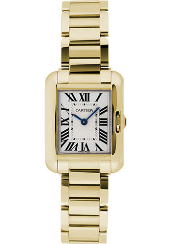 cartier tank anglaise gold