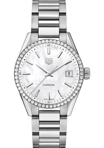 Tag Heuer Watches - Carrera Quartz 36 mm - Steel - Bracelet - Style No: WBK1316.BA0652