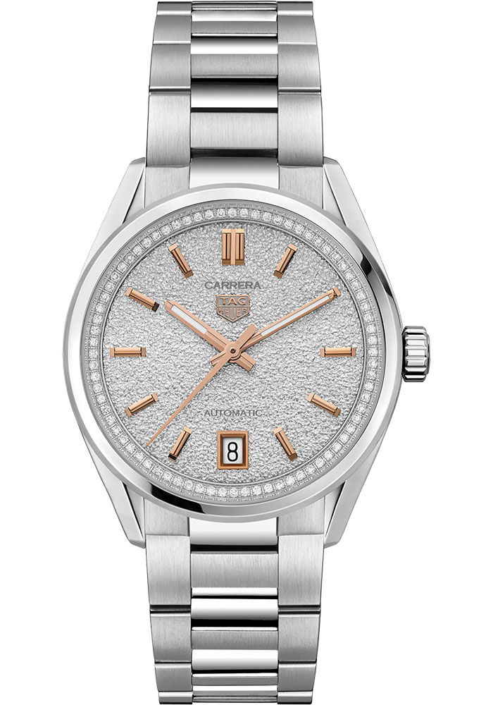 Tag Heuer Watches - Carrera Date Automatic 36 mm - Steel - Bracelet - Style No: WBN231B.BA0001