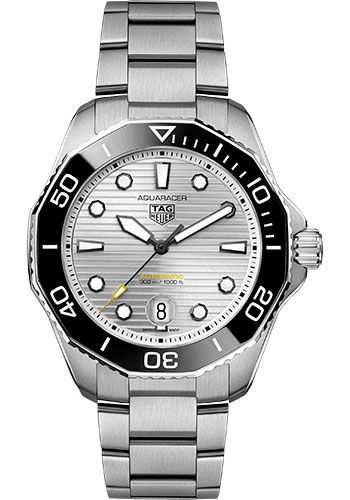 Tag Heuer Watches - Aquaracer Professional 300 Automatic 43 mm - Steel - Bracelet - Style No: WBP201C.BA0632