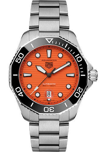 Tag Heuer Watches - Aquaracer Professional 300 Automatic 43 mm - Steel - Bracelet - Style No: WBP201F.BA0632