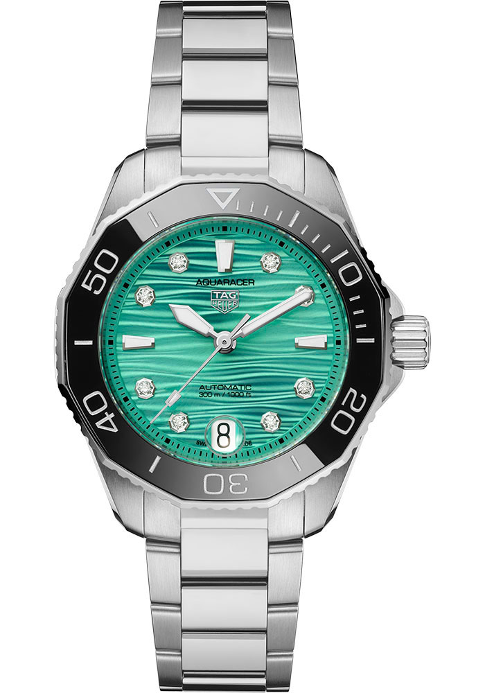 Tag Heuer Watches - Aquaracer Professional 300 Automatic 36 mm - Steel - Bracelet - Style No: WBP231K.BA0618