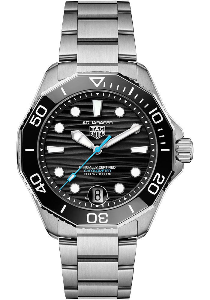 Tag Heuer Watches - Aquaracer Professional 300 Automatic 42 mm - Steel - Bracelet - Style No: WBP5110.BA0013