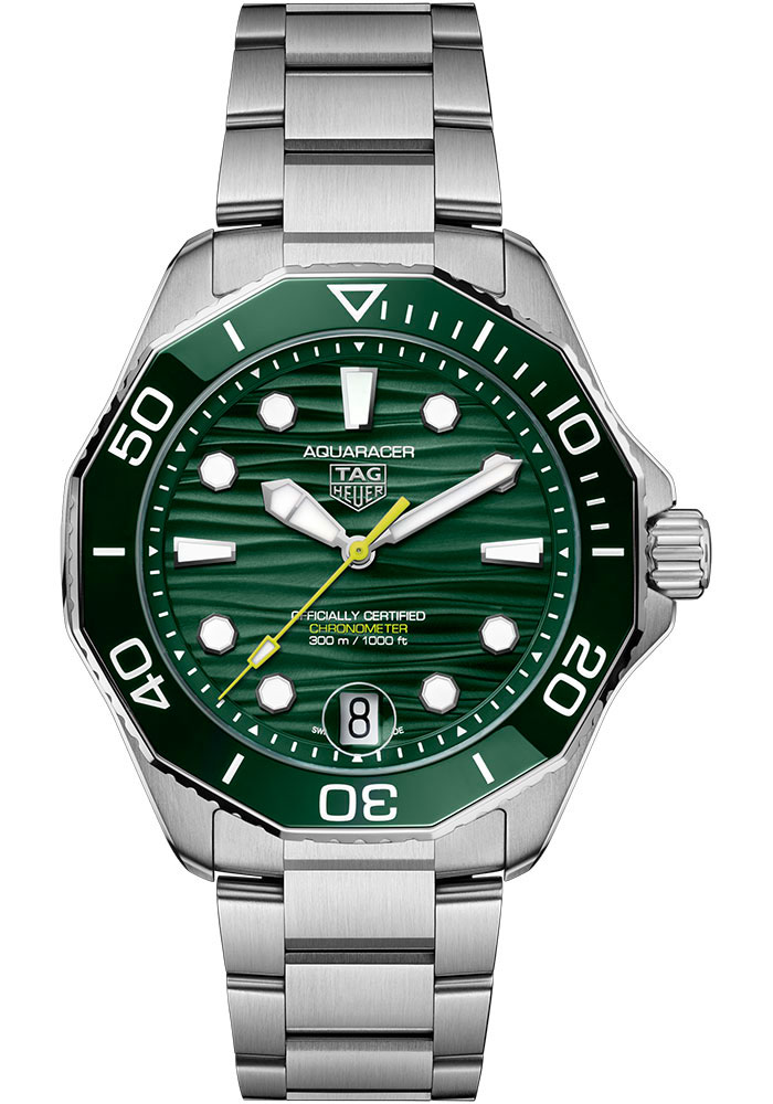 Tag Heuer Watches - Aquaracer Professional 300 Automatic 42 mm - Steel - Bracelet - Style No: WBP5116.BA0013