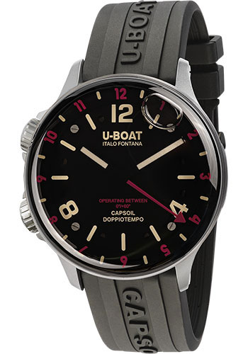 U-Boat Watches - Capsoil Doppiotempo - Stainless Steel - Style No: 8839